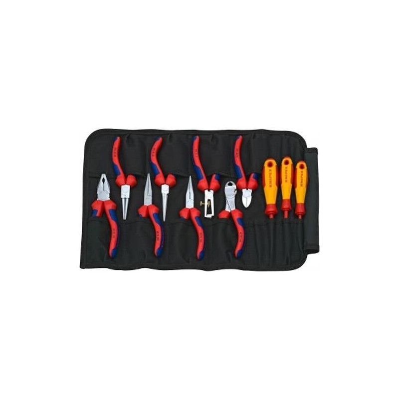 Knipex 00 19 41 Elektriker Werkzeugset in Tasche 11teilig