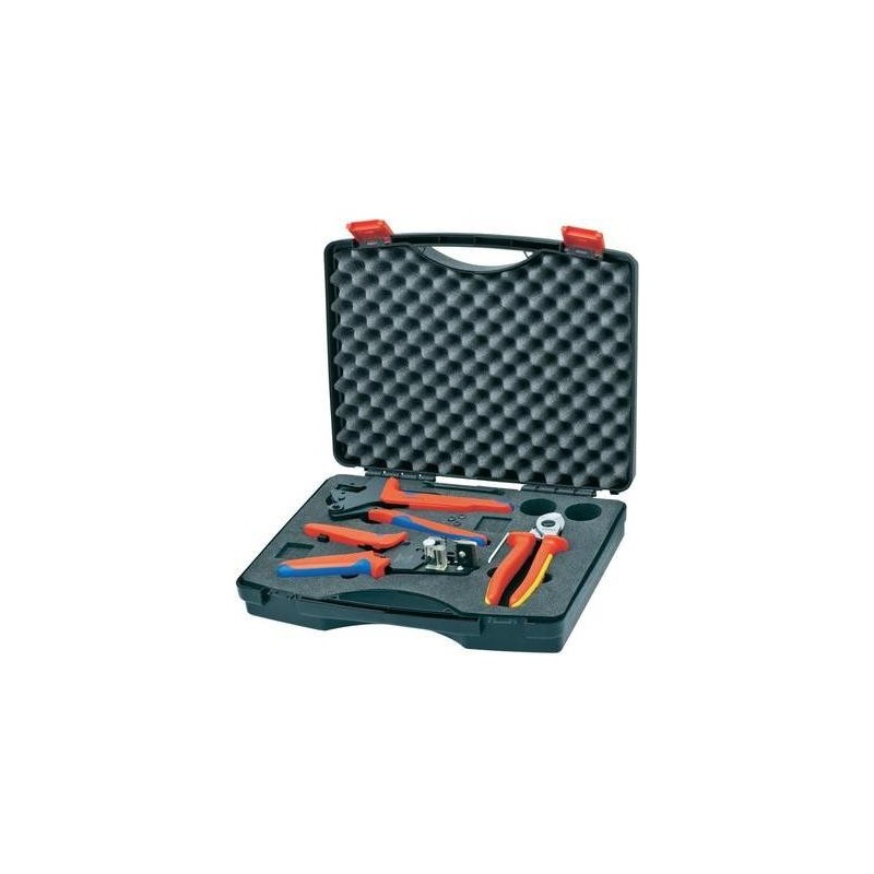 Knipex 97 91 01 Techniker Werkzeugset im Koffer 3teilig