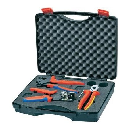 Knipex 97 91 01 Techniker Werkzeugset im Koffer 3teilig