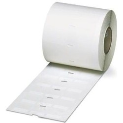 Phoenix Contact WML 5 (25X10)R - Kabelmarker-Etikett Etiketten je Blatt: 3000 WML 5 (25X10)R Weiß Inhalt: 1 Rolle(n (0817523)