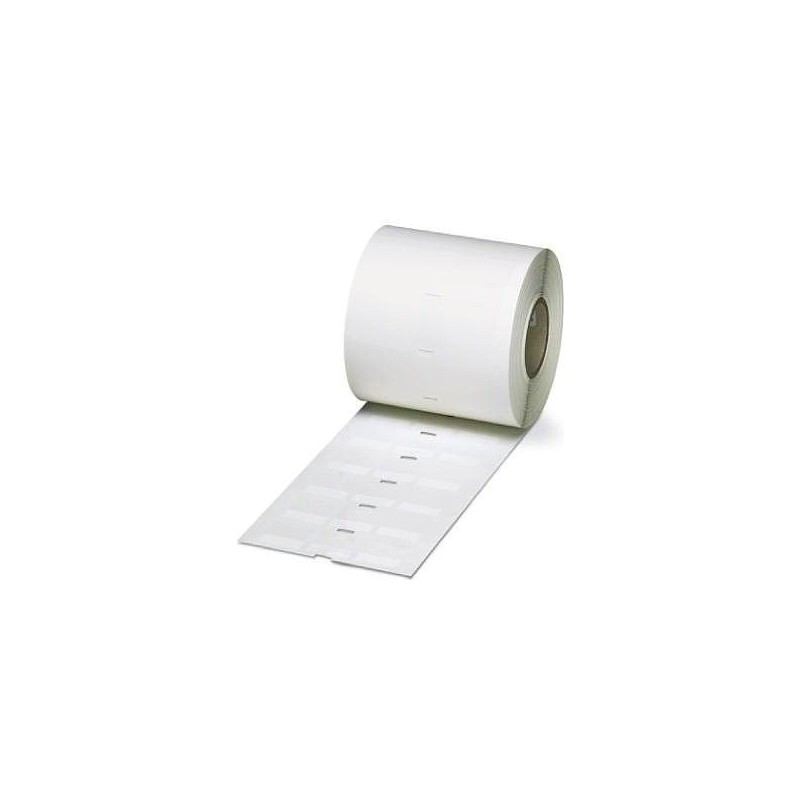 Phoenix Contact WML 5 (25X10)R - Kabelmarker-Etikett Etiketten je Blatt: 3000 WML 5 (25X10)R Weiß Inhalt: 1 Rolle(n (0817523)