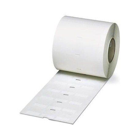 Phoenix Contact WML 5 (25X10)R - Kabelmarker-Etikett Etiketten je Blatt: 3000 WML 5 (25X10)R Weiß Inhalt: 1 Rolle(n (0817523)