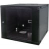 Intellinet Double Section - Wandschrank - Schwarz, RAL 7021 - 15U - 48,3 cm (19") (713887)