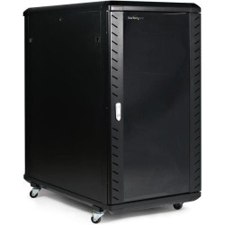 StarTech.com Zerlegbarer 22HE Serverschrank mit Rollen - Schrank - 22U - für P/N: UNISLDSHF19