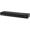 StarTech.com 8 Port USB auf Seriell Adapter Hub - USB auf RS232 Port Adapter mit Daisy Chain - Rackmontierbar - Serieller Adapt