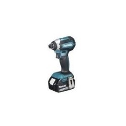 Makita DTD153RTJ - Schlagschrauber - schnurlos - 1/4" -Inbuseinsatz 6.35 mm - 170 N m - 2 Akkus - 18 V
