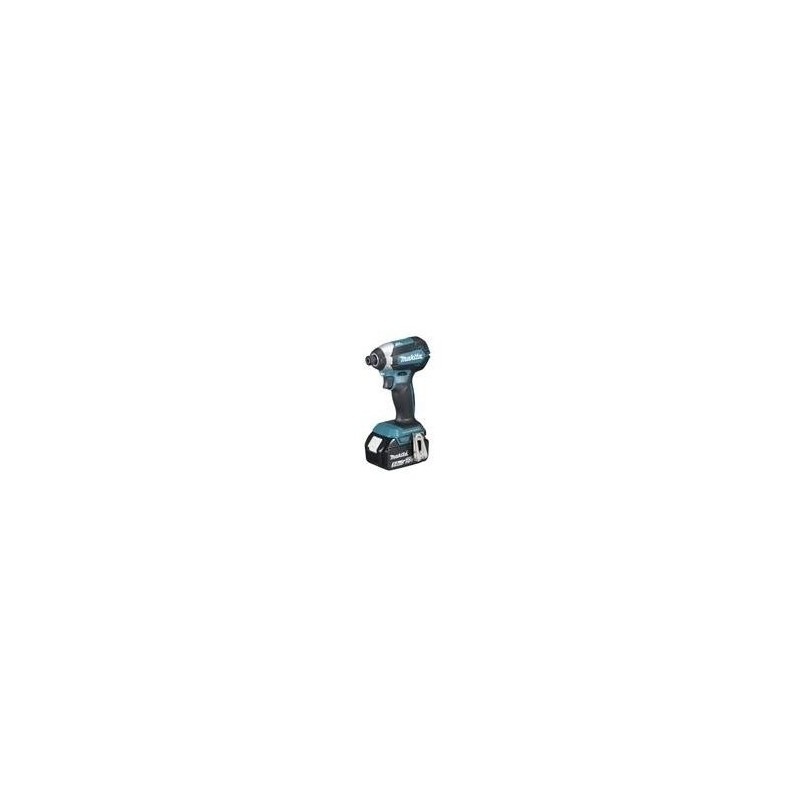 Makita DTD153RTJ - Schlagschrauber - schnurlos - 1/4" -Inbuseinsatz 6.35 mm - 170 N m - 2 Akkus - 18 V