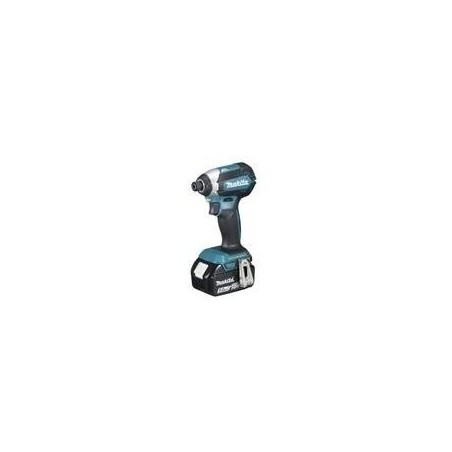 Makita DTD153RTJ - Schlagschrauber - schnurlos - 1/4" -Inbuseinsatz 6.35 mm - 170 N m - 2 Akkus - 18 V