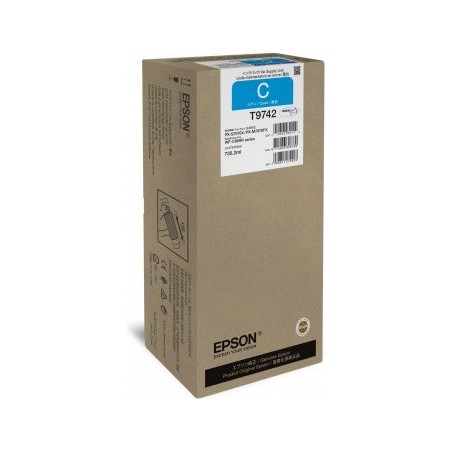 Epson T9742 - 735,2 ml - Größe XXL - Cyan - Original - Tintenpatrone - für WorkForce Pro WF-C869RD3TWFC, WF-C869RDTWF, WF-C869R