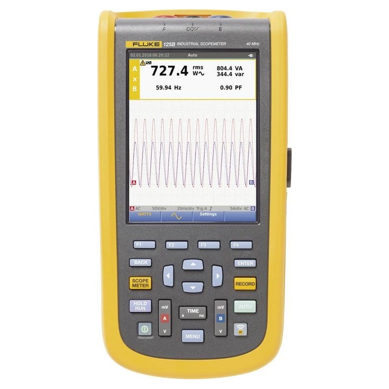 Hand-Oszilloskop Scope-Meter 125B/EU 40 MHz 2-Kanal 4 GSa/s (4755818)