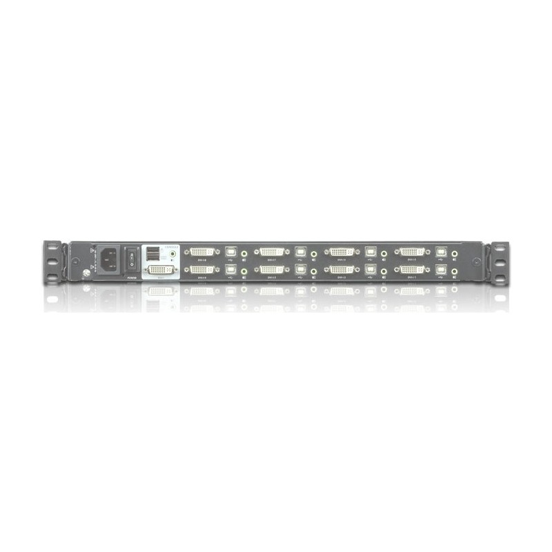 Aten CL6708MW 1U Schwarz Tastatur/Video/Maus (KVM)-Switch (CL6708MW-ATA-2XK06SGG)
