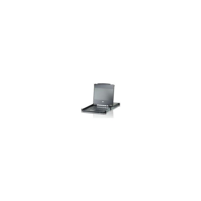 Aten CL6708MW 1U Schwarz Tastatur/Video/Maus (KVM)-Switch (CL6708MW-ATA-2XK06UG)