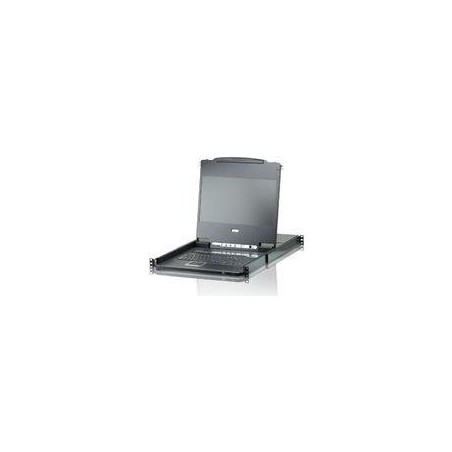 Aten CL6708MW 1U Schwarz Tastatur/Video/Maus (KVM)-Switch (CL6708MW-ATA-2XK06UG)