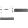 LevelOne GEP-0821 - Switch - 8 x 10/100/1000 - Desktop - PoE (GEP-0821)