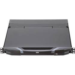 ATEN CL3800NW KVM-Konsole 47 cm (18.5") Full HD HDMI DVI VGA USB 1U QWERTZ (CL3800NW)