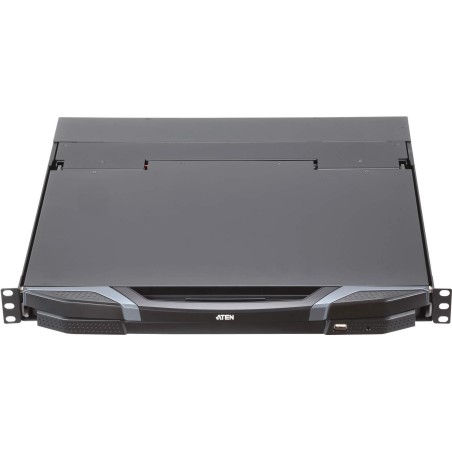 ATEN CL3800NW KVM-Konsole 47 cm (18.5") Full HD HDMI DVI VGA USB 1U QWERTZ (CL3800NW)