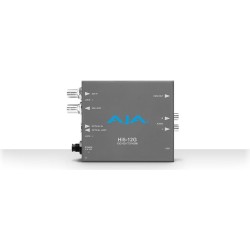 AJA Hi5-12G - Aktiver Videokonverter - Grau - 4096 x 2160 - - - 480i,576i,720p,1080i,1080p,2160p - BNC - HDMI + RCA (Hi5-12G)