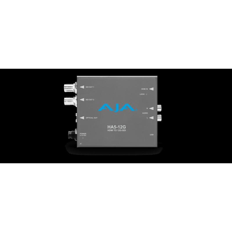 AJA HA5-12G Videosignal-Konverter Aktiver Videokonverter 4096 x 2160 - - (HA5-12G)