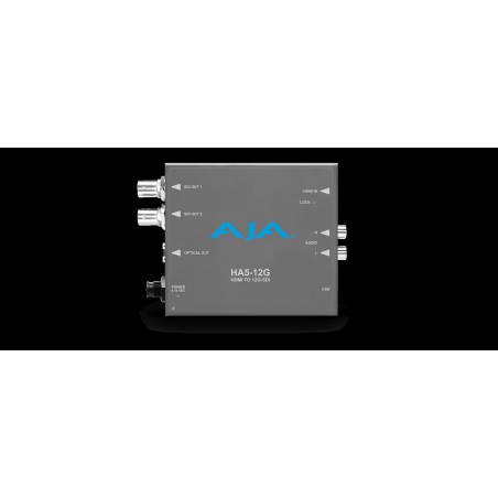 AJA HA5-12G Videosignal-Konverter Aktiver Videokonverter 4096 x 2160 - - (HA5-12G)