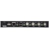 ATEN CS724KM USB Boundless KM Switch - Schalter Tastatur/Maus/USB/Audio - 4 x Tastatur/Maus/USB/Audio - 1 lokaler Benutzer - De