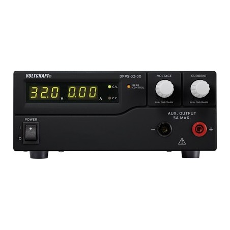 VOLTCRAFT Labornetzgerät, einstellbar DPPS-32-30 1 - 32 V/DC 0 - 30 A 960 W USB programmierbar Anzahl Ausgänge 1 x (DPPS-32-30)