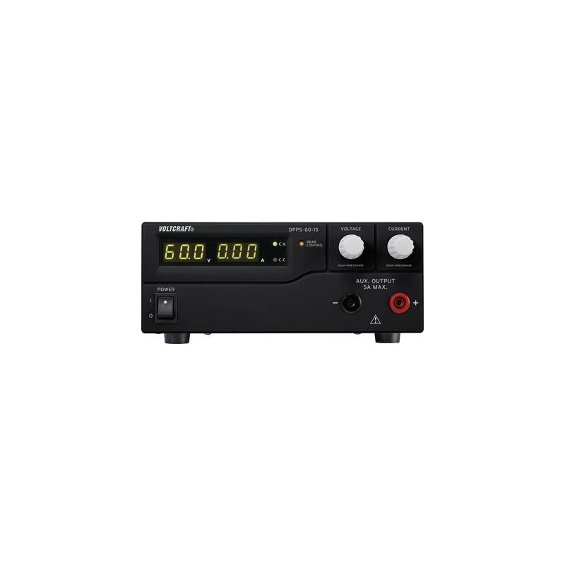 VOLTCRAFT Labornetzgerät, einstellbar DPPS-60-15 1 - 60 V/DC 0 - 15 A 900 W USB programmierbar Anzahl Ausgänge 1 x (DPPS-60-15)