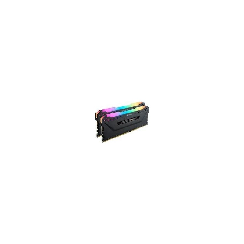 CORSAIR Vengeance RGB PRO - DDR4 - Kit - 32 GB: 2 x 16 GB - DIMM 288-PIN - 2666 MHz / PC4-21300 - CL16 - 1.2 V - ungepuffert -