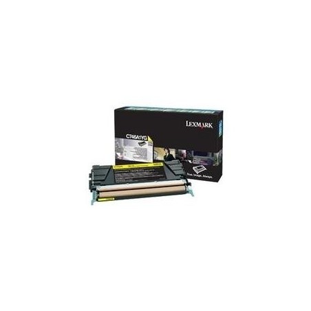 Lexmark Toner C746A1YG - Yellow - Kapazität: 7.000 Seiten (C746A1YG)