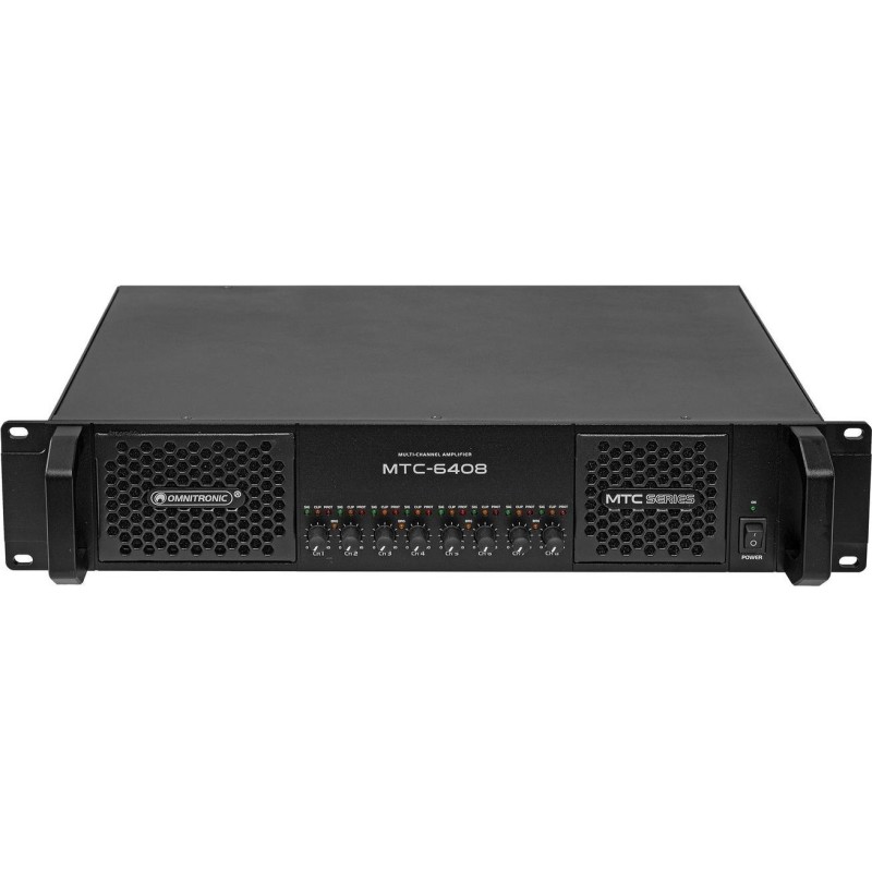 OMNITRONIC MTC-6408 8-Kanal Endstufe (10452435)