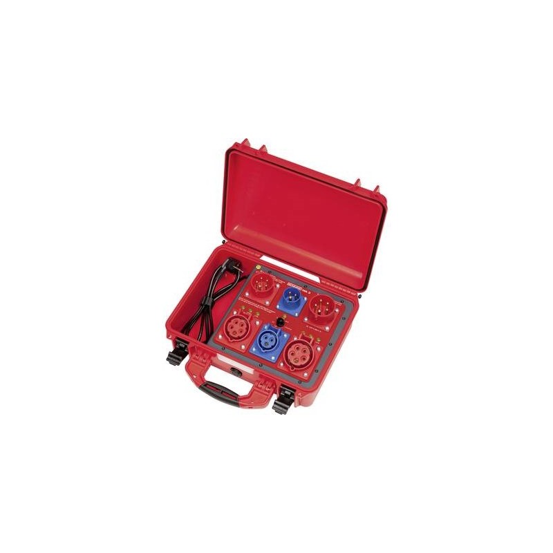 Benning Messadapter CEE-Kupplung 16 A 3polig, CEE-Kupplung 32 A 5polig, CEE-Kupplung 16 A 5polig, CEE-Stecker 16A 3-Polig, CEE-