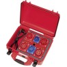 Benning Messadapter CEE-Kupplung 16 A 3polig, CEE-Kupplung 32 A 5polig, CEE-Kupplung 16 A 5polig, CEE-Stecker 16A 3-Polig, CEE-
