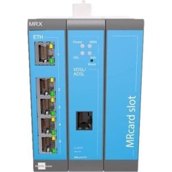 Insys icom MRX3 DSL-B - mod. xDSL-Router - Ethernet-WAN - Schnelles Ethernet - Blau - Grau (10019437)