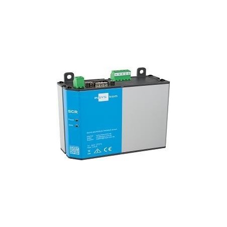 Insys Microelectronics icom SCR-E300 - LAN-Router - BGP,OSPF,RIP,RIP-2,RIPng - 10,100 Mbit/s - 105 mm - 42 mm - 90 mm - 283 g (