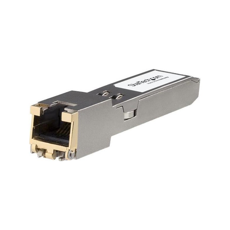 StarTech.com JL563A-ST Transceiver Modul (SFP+ Module, 100/1000/10000Base-TX HP kompatibel, Kupfer, RJ-45 Kupfer mit DDM) - SFP