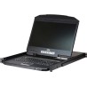 ATEN CL3108NX - KVM-Konsole - PS/2, USB - 47cm (18.5") - Rack - einbaufähig - 1366 x 768 - 250 cd/m² - 1000:1 - 5 ms - VGA - 1U