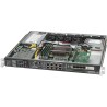 Super Micro Supermicro SC513 BTQC-350B - Rack-Montage - 1U - Erweitertes ATX - SATA/SAS - Hot-Swap 350 Watt - Schwarz - USB/VGA