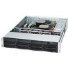 Super Micro Supermicro SC825 TQC-R802LPB - Rack-Montage 2U - enhanced E-ATX - SATA/SAS - Hot-Swap 800 Watt - Schwarz (CSE-825TQ