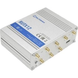 Teltonika RUTX12 - Wireless Router - WWAN 5-Port-Switch - 1GbE, PPP, Modbus - Wi-Fi 5 - Dual-Band (RUTX12000000)
