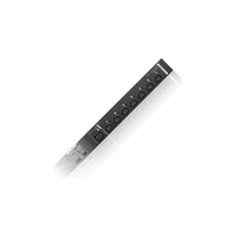 ATEN NRGence PE8216G - Stromverteilungseinheit (Rack - einbaufähig) - 3.7 kW - 3680 VA - Ethernet 10/100, RS-232 - Eingabe, Ein