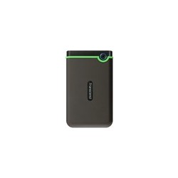 Transcend StoreJet 25M3 - Festplatte - 4TB - extern (tragbar) - 2.5" (6,4 cm) - USB 3,1 Gen 1 - AES - Iron Gray (TS4TSJ25M3S)