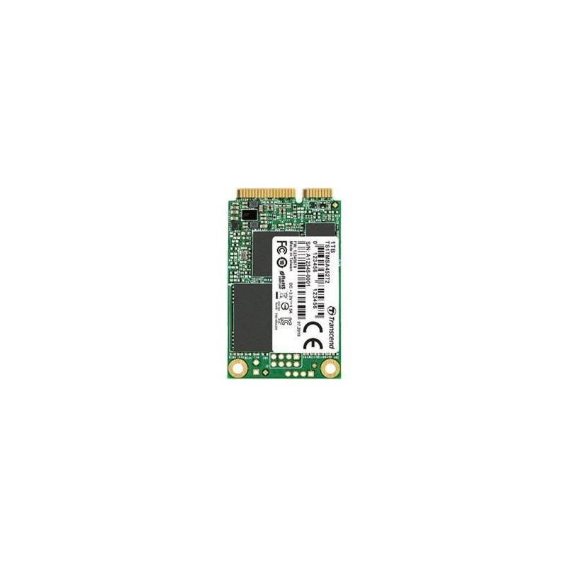 Transcend 128GB, mSATA SSD, SATA3, 3D TLC, PE: 3K, 30u (TS128GMSA452T2)