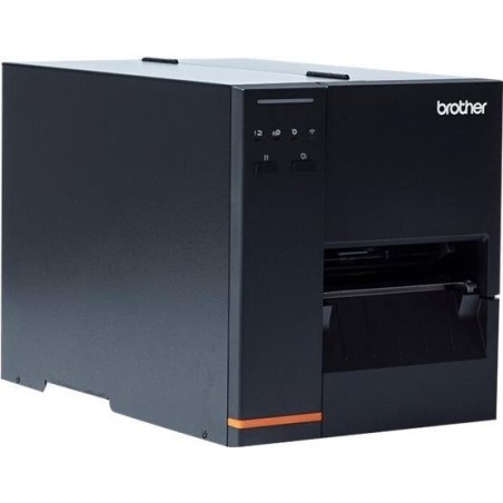 Brother TJ-4120TN - Etikettendrucker - Thermodirekt / Thermotransfer - Rolle (12 cm) - 300 dpi - bis zu 178 mm/Sek. - LAN, seri