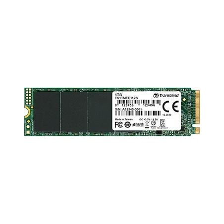 Transcend 112S M.2 1000 GB PCI Express 3.0 3D NAND NVMe (TS1TMTE112S)