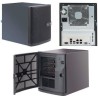Super Micro Supermicro SC721 TQ-350B - Tower - Mini-ITX 350 Watt (ATX) - Schwarz - USB (CSE-721TQ-350B)
