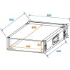 ROADINGER Rack Profi 2HE 45cm (30109095)