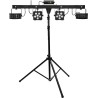 EUROLITE Set LED KLS Laser Bar PRO FX-Lichtset + M-4 Boxenhochständer (20000452)