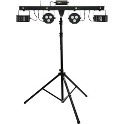 EUROLITE Set LED KLS Laser Bar FX-Lichtset + M-4 Boxenhochständer (20000451)