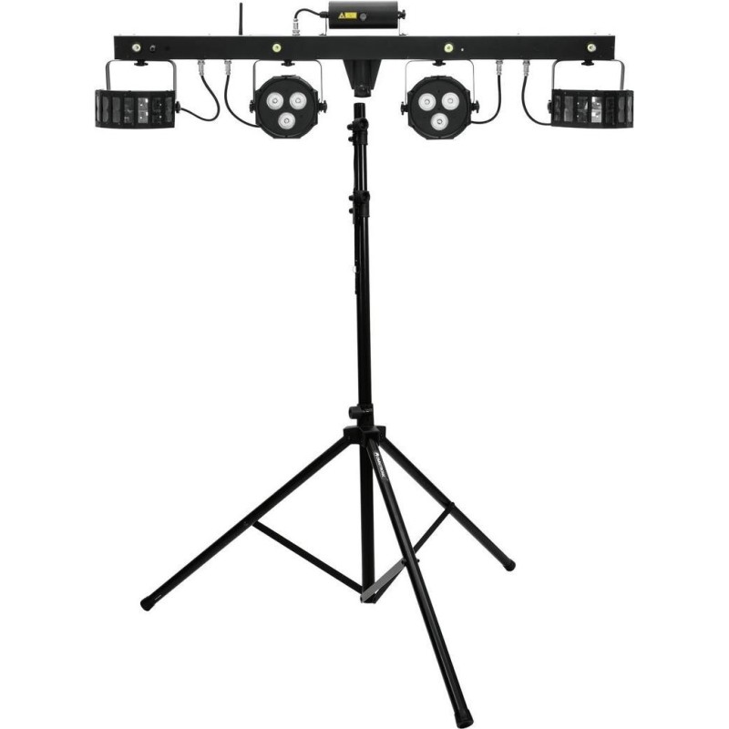 EUROLITE Set LED KLS Laser Bar FX-Lichtset + M-4 Boxenhochständer (20000451)