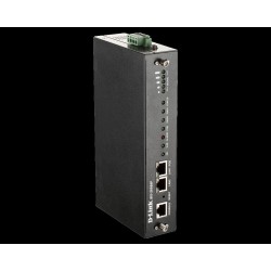 D-Link DIS-2650AP - Funkbasisstation - 2 Anschlüsse - Wi-Fi 5 - 2,4 GHz, 5 GHz - Gleichstrom - Wand / DIN-Schienen montierbar (
