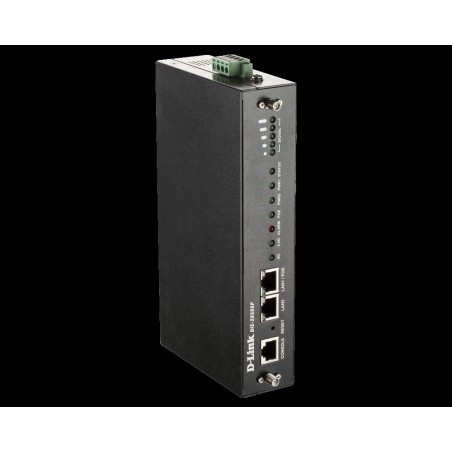 D-Link DIS-2650AP - Funkbasisstation - 2 Anschlüsse - Wi-Fi 5 - 2,4 GHz, 5 GHz - Gleichstrom - Wand / DIN-Schienen montierbar (